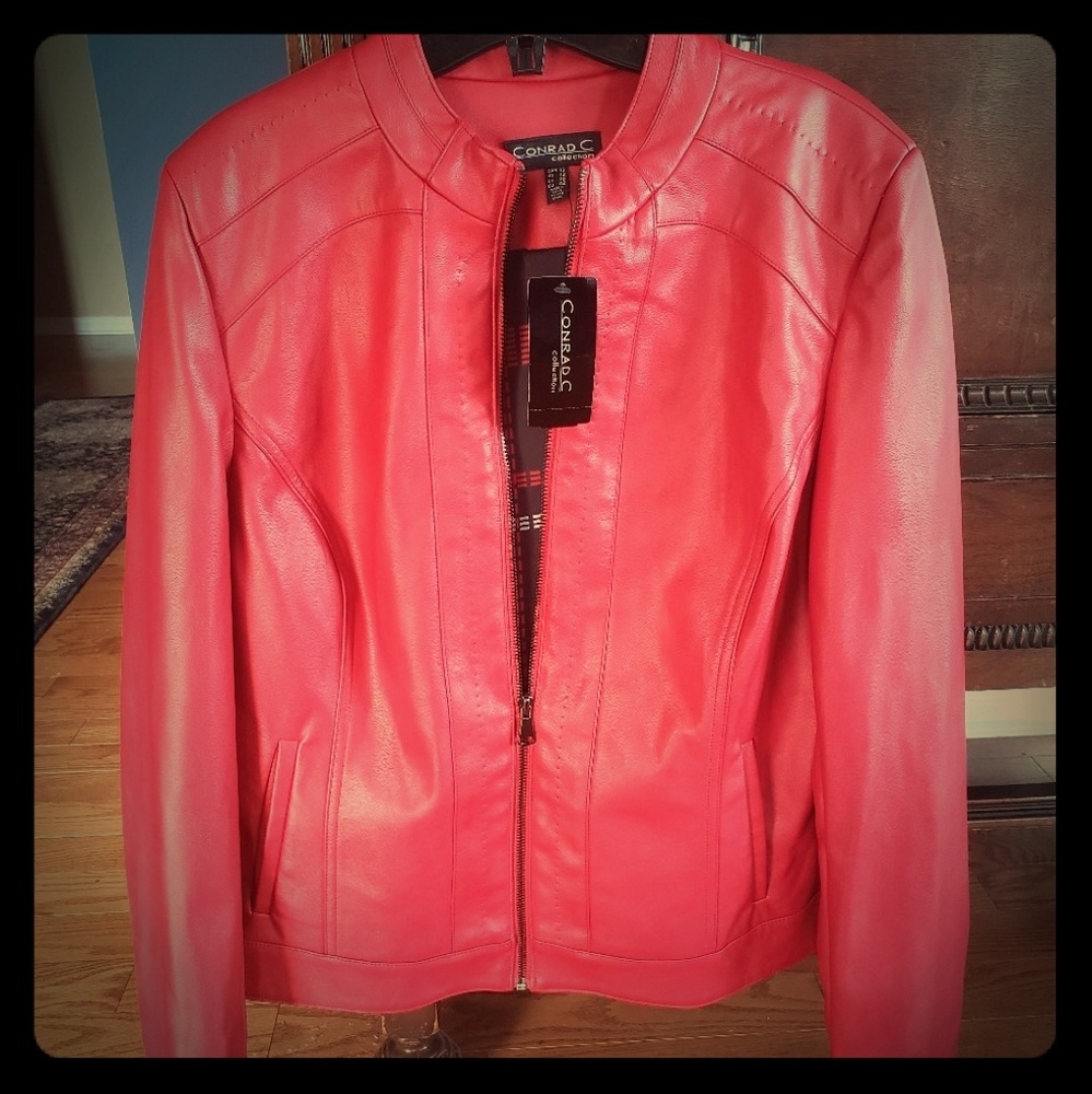 Pleather jacket